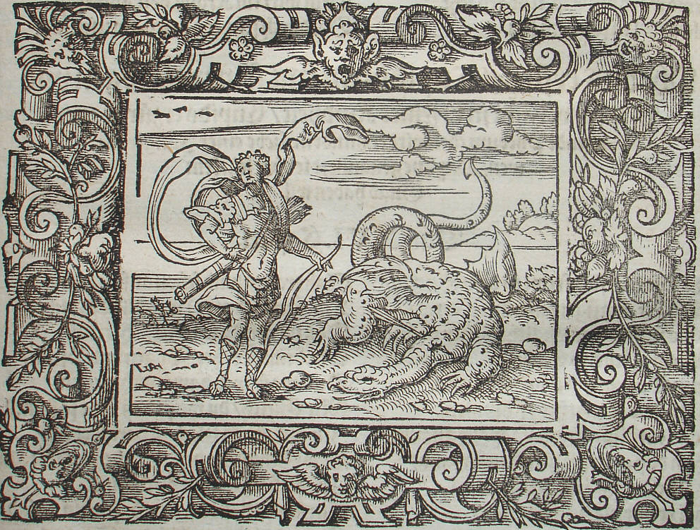 Ovid: Virgil Solis, Edition 1581, imago I.,12; Repro: Hans-Jrgen Gnther
